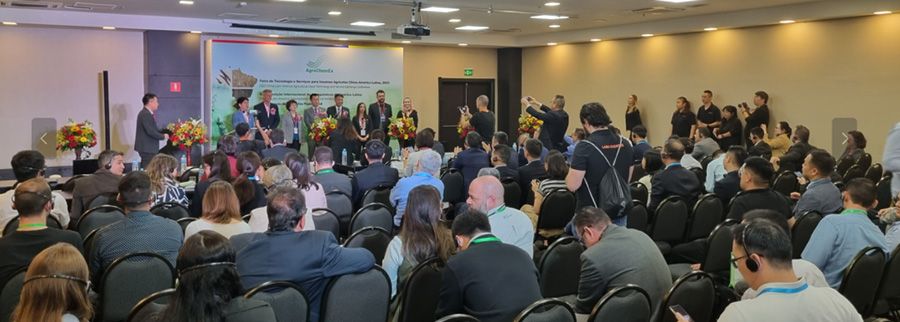 新朝陽赴巴西亮相ACE農化展，公司生物技術和產品引發(fā)高度關注